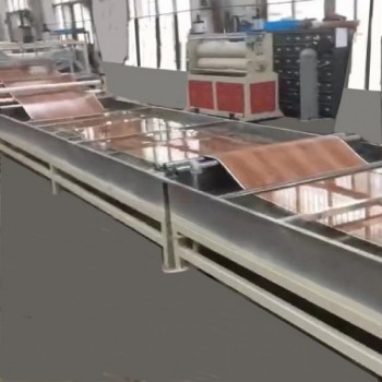 LVT地板卷材大型生產線機械設備整套機組